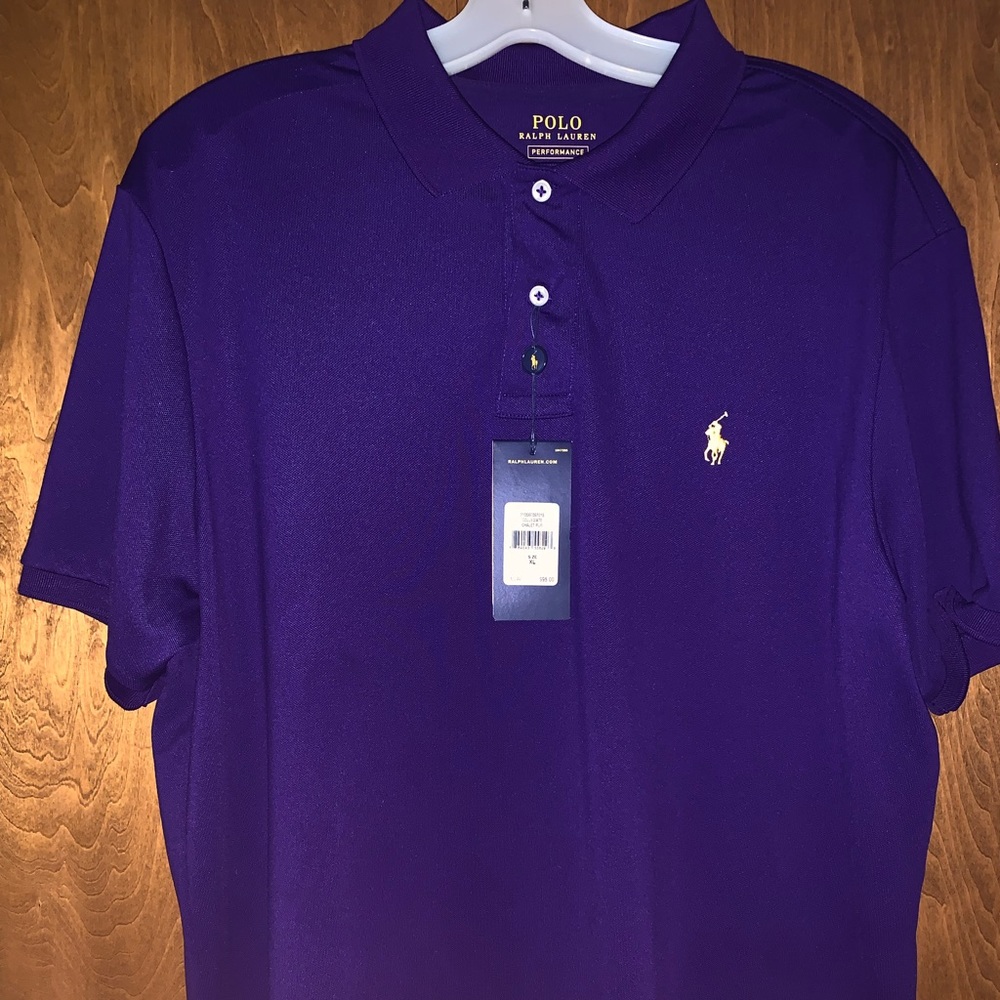 Purple performance Polo Ralph Lauren Polo Shirt